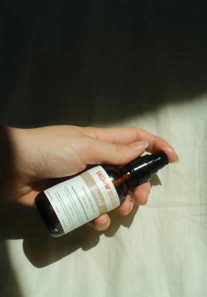 Unwind Tallow Facial Cleansing Oil | Gentle Makeup-Removing Oil Cleanser