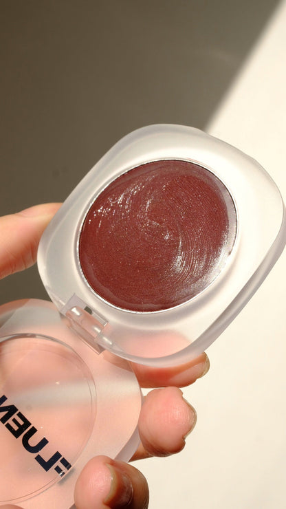 Vegan Cream Blush Palette for Cheeks & Lips