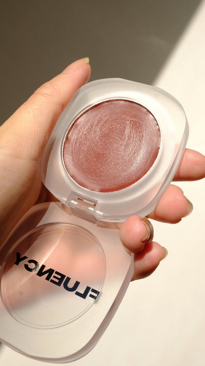 Vegan Cream Blush Palette for Cheeks & Lips