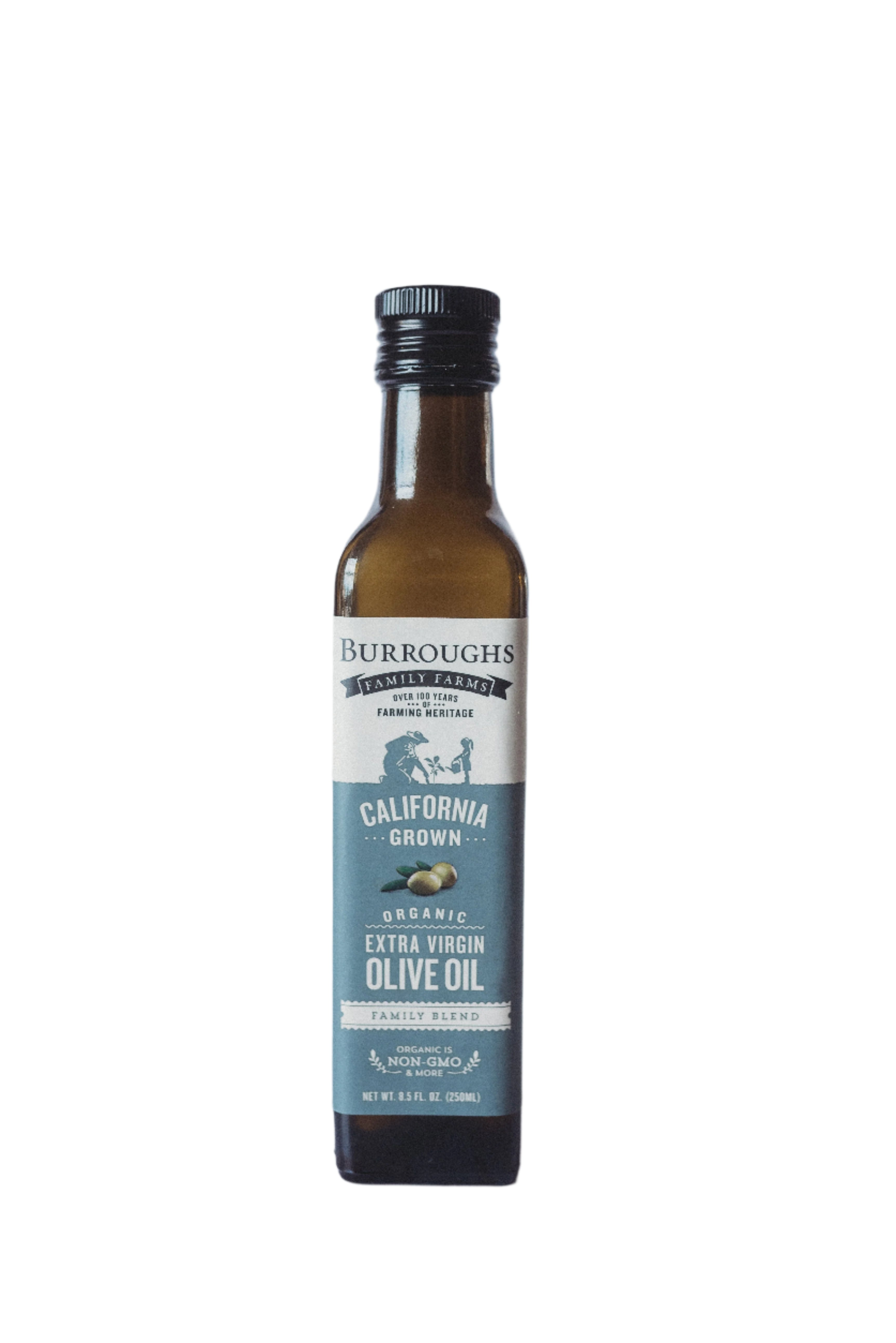 Regenerative Organic Extra Virgin Olive Oil Family Blend 2024 by Burroughs Family Farms