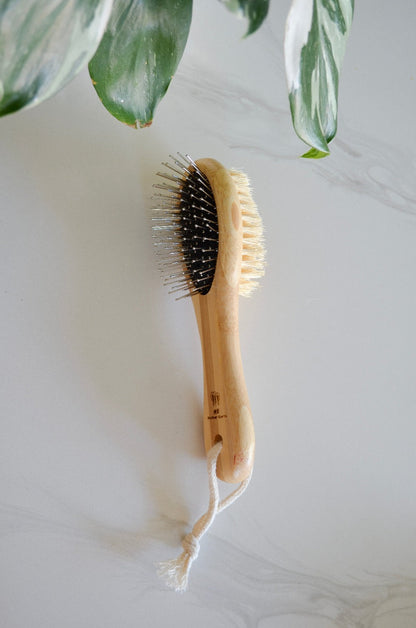 Bamboo Pet Brushes