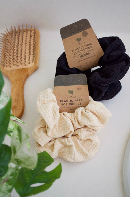 Plastic-Free Scrunchies 2pk