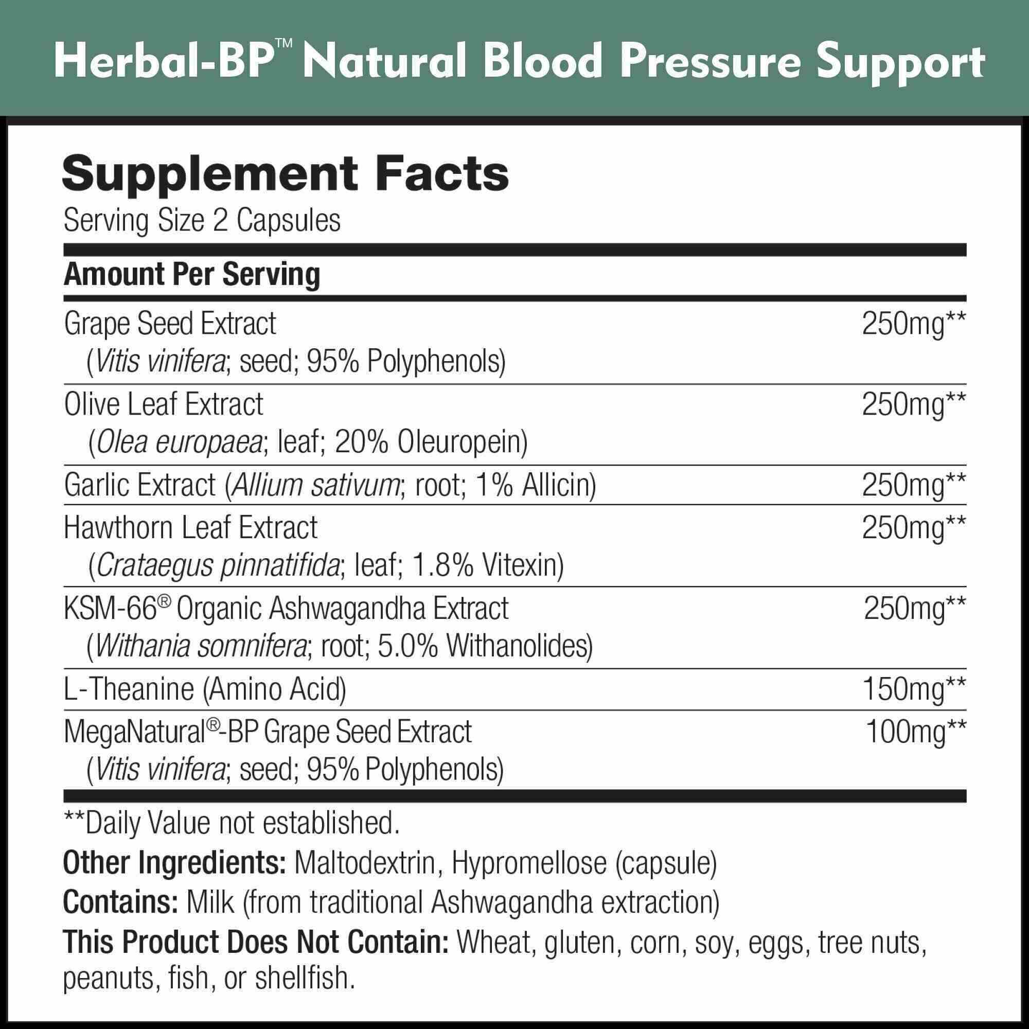 Herbal-BP - Supports circulatory wellness