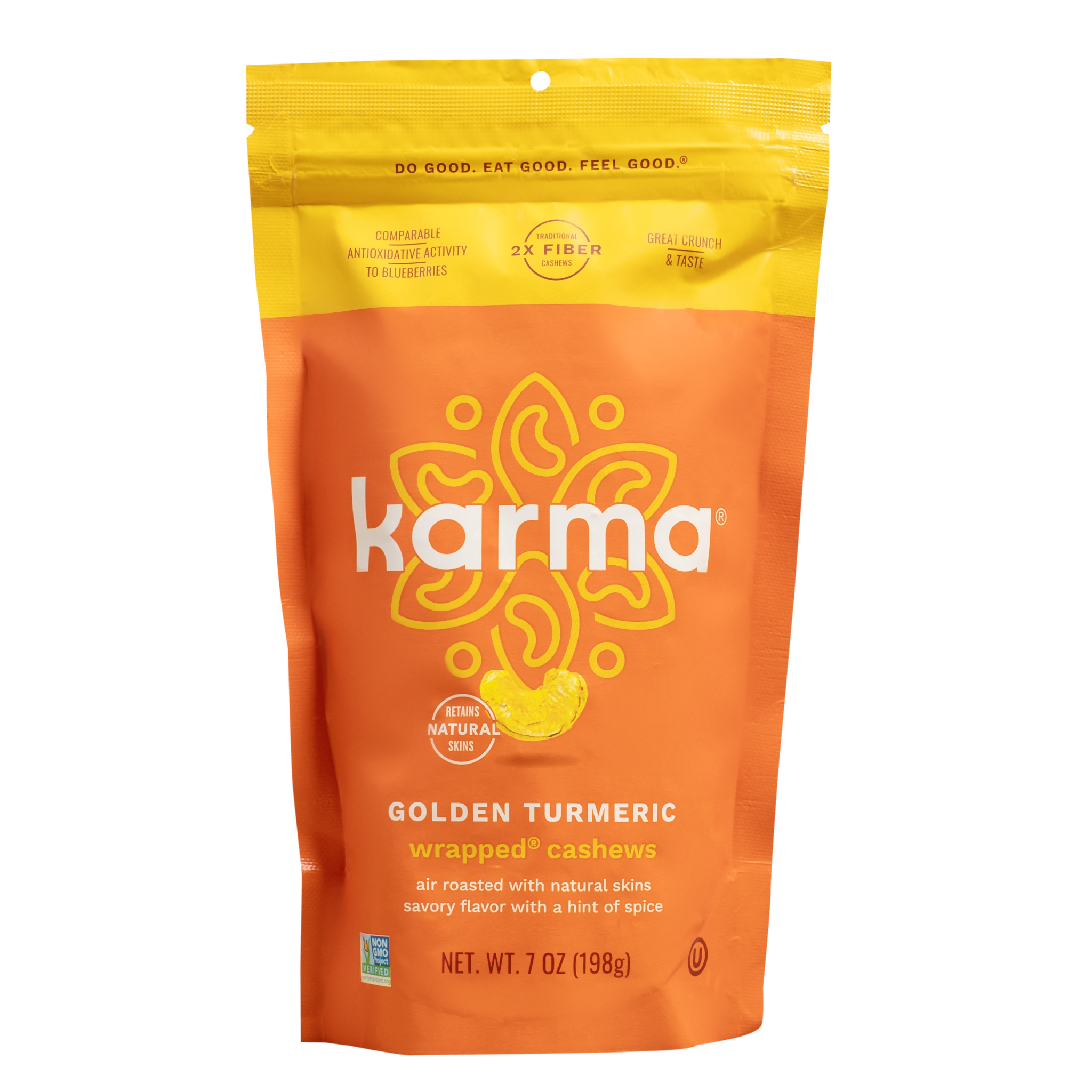 Karma Golden Turmeric Wrapped Cashews by Farm2Me