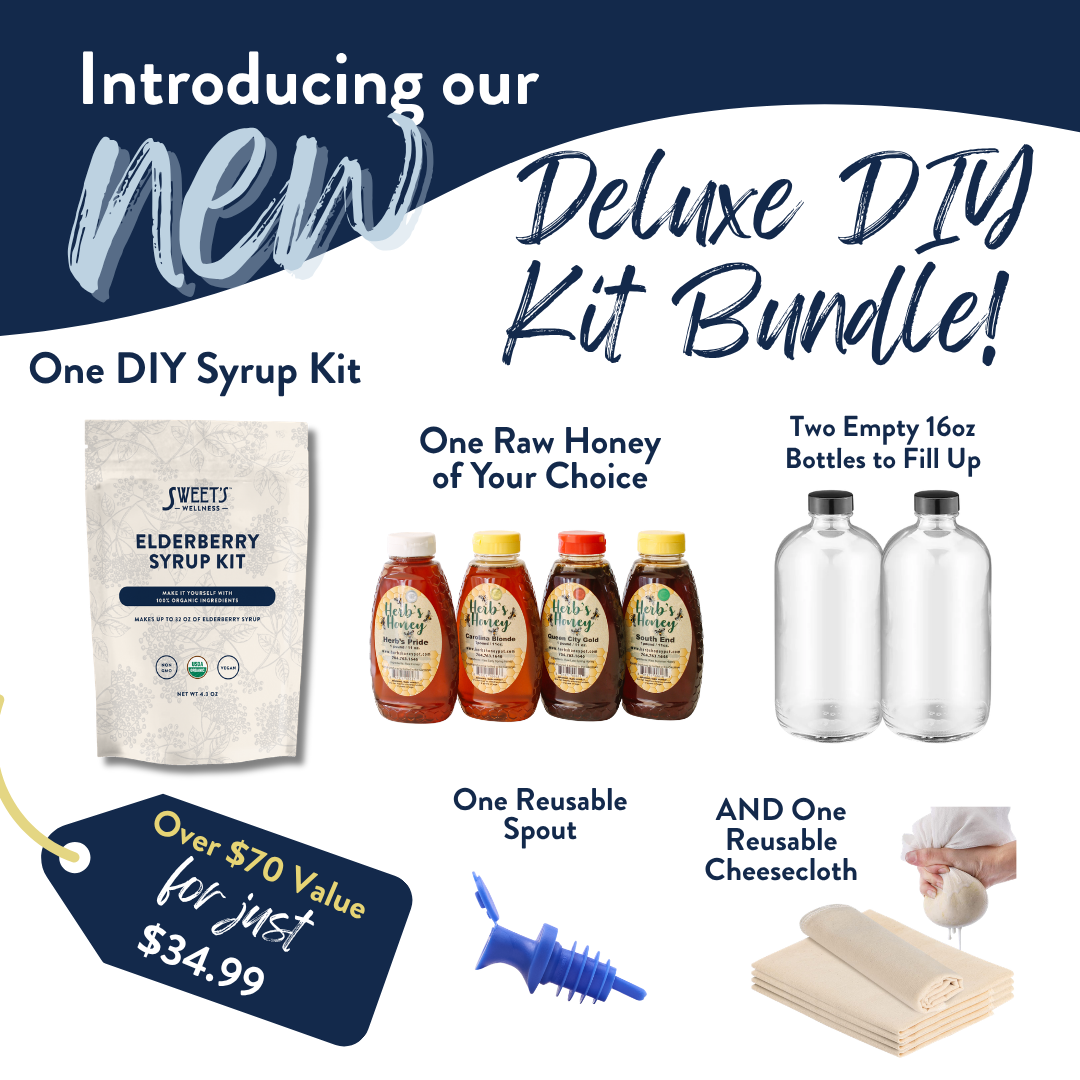 DIY Elderberry Syrup Kits and Bundles - Organic