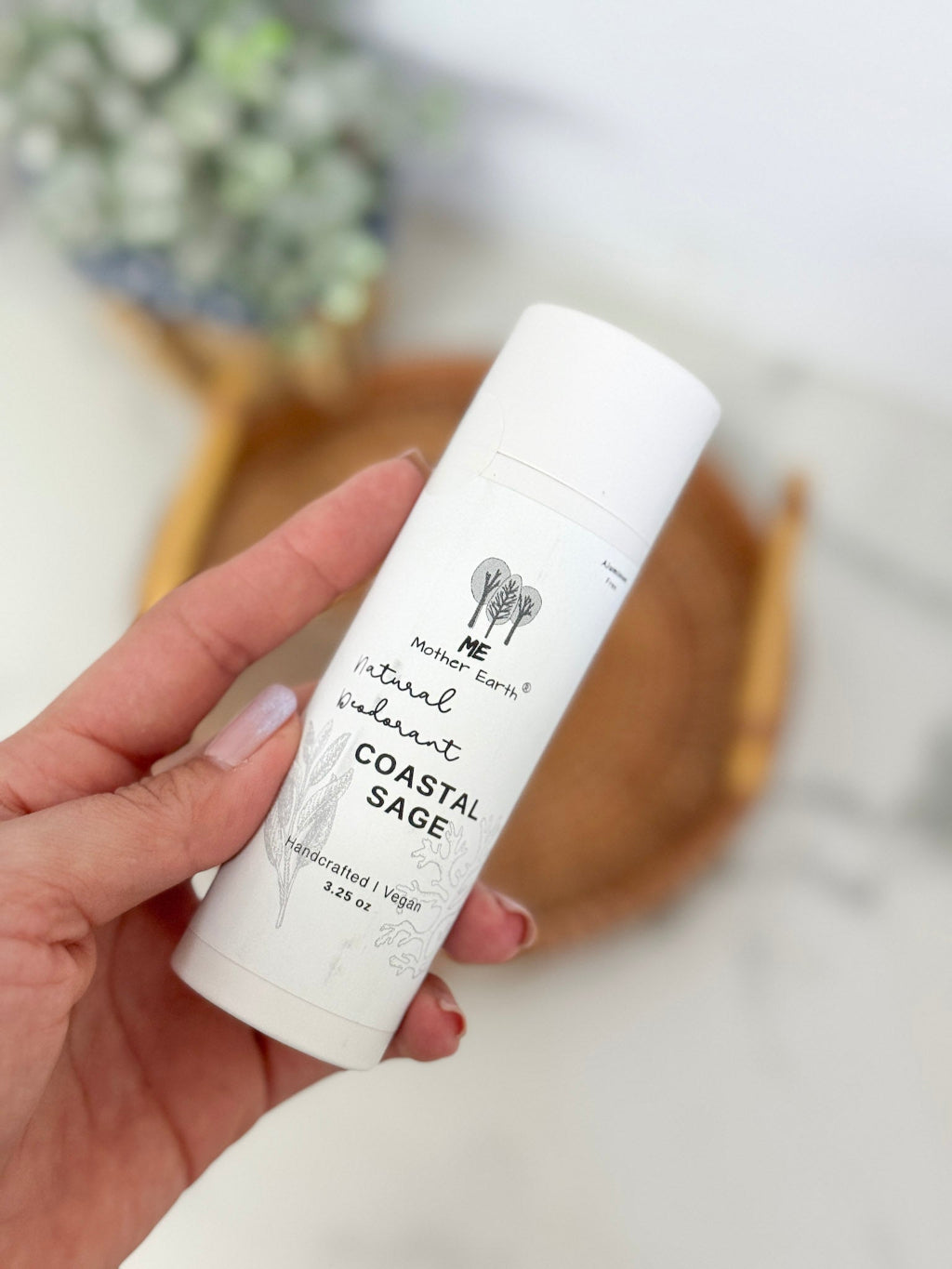 All Natural Vegan Deodorant- 3.25 oz