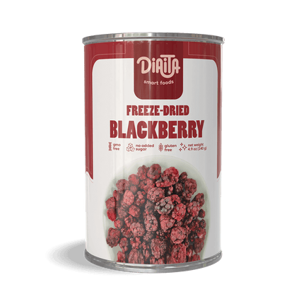 Freeze Dried Blackberry Snack by Diaita Foods (Worldwide Shipping)