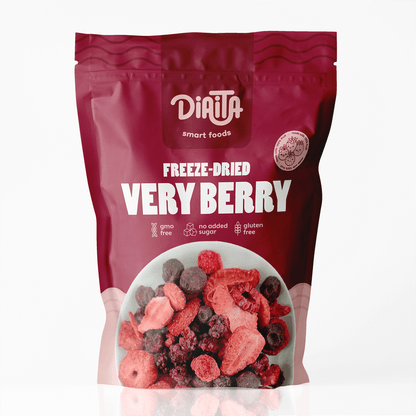 Freeze Dried "Very Berry" Snack by Diaita Foods (Worldwide Shipping)
