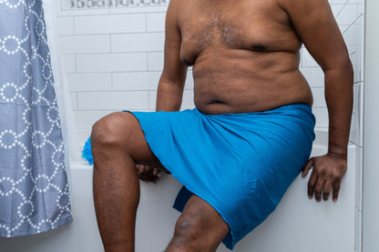 THE WRAP - A Modesty Shower Cover-up for Males