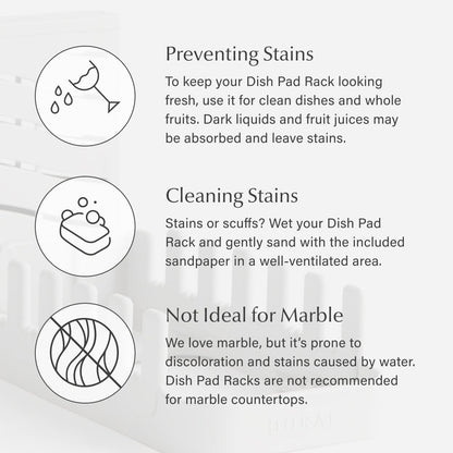 Dish Pad Rack by Dorai Home | Quick-Drying Home Essentials
