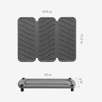 Dish Pad + Sink Caddy Bundle by Dorai Home | Quick-Drying Home Essentials