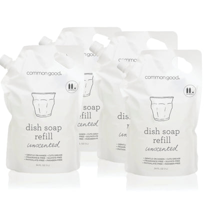 Dish Soap Refill Pouch, 34 Fl Oz by Common Good