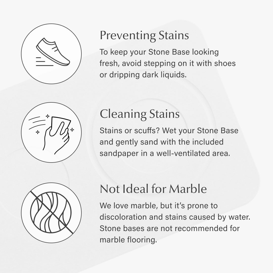 Dog Bowls + Stone Base by Dorai Home | Quick-Drying Home Essentials