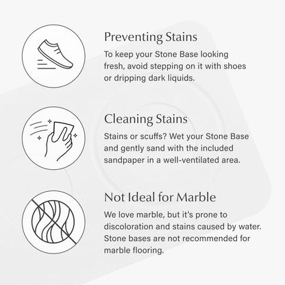 Dog Bowls + Stone Base by Dorai Home | Quick-Drying Home Essentials