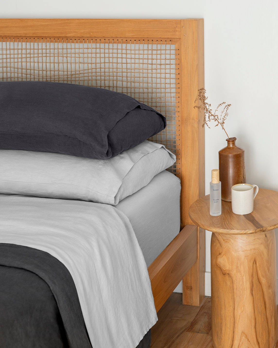 Stonewashed Linen Duvet Cover - Thumbnail 4