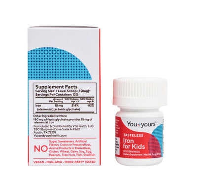 Tasteless Iron Powder for Kids