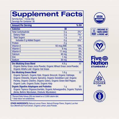 Organic Greens Powder