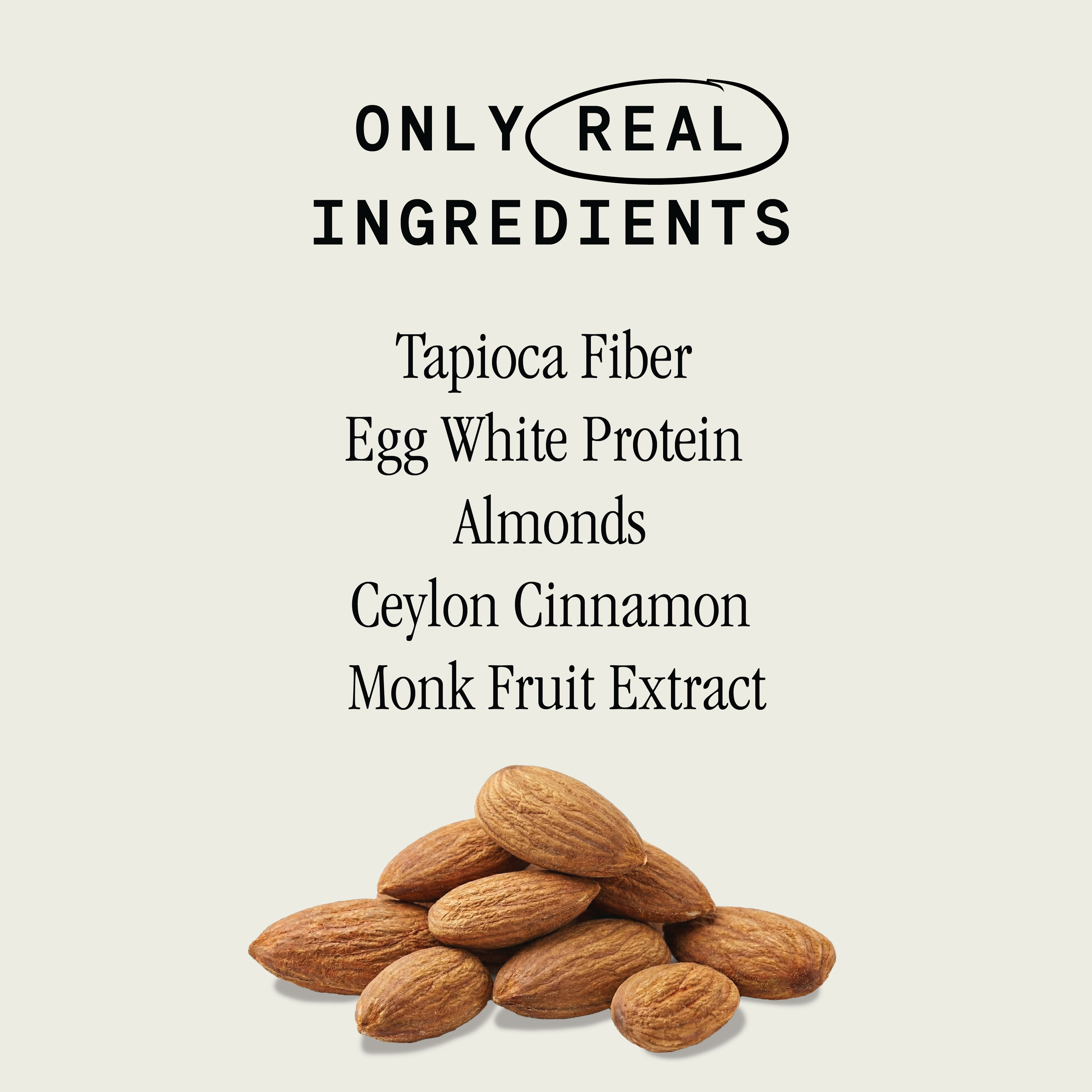 Egg White Protein Bar - Almond Butter