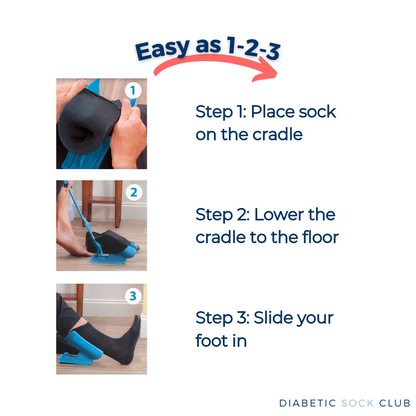 DSC Sock Aid Slider Kit (Easy On, Easy Off) by DIABETIC SOCK CLUB