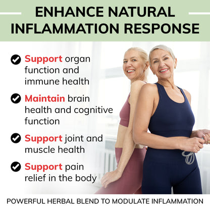 USDA organic inflammation formula for joint pain relief