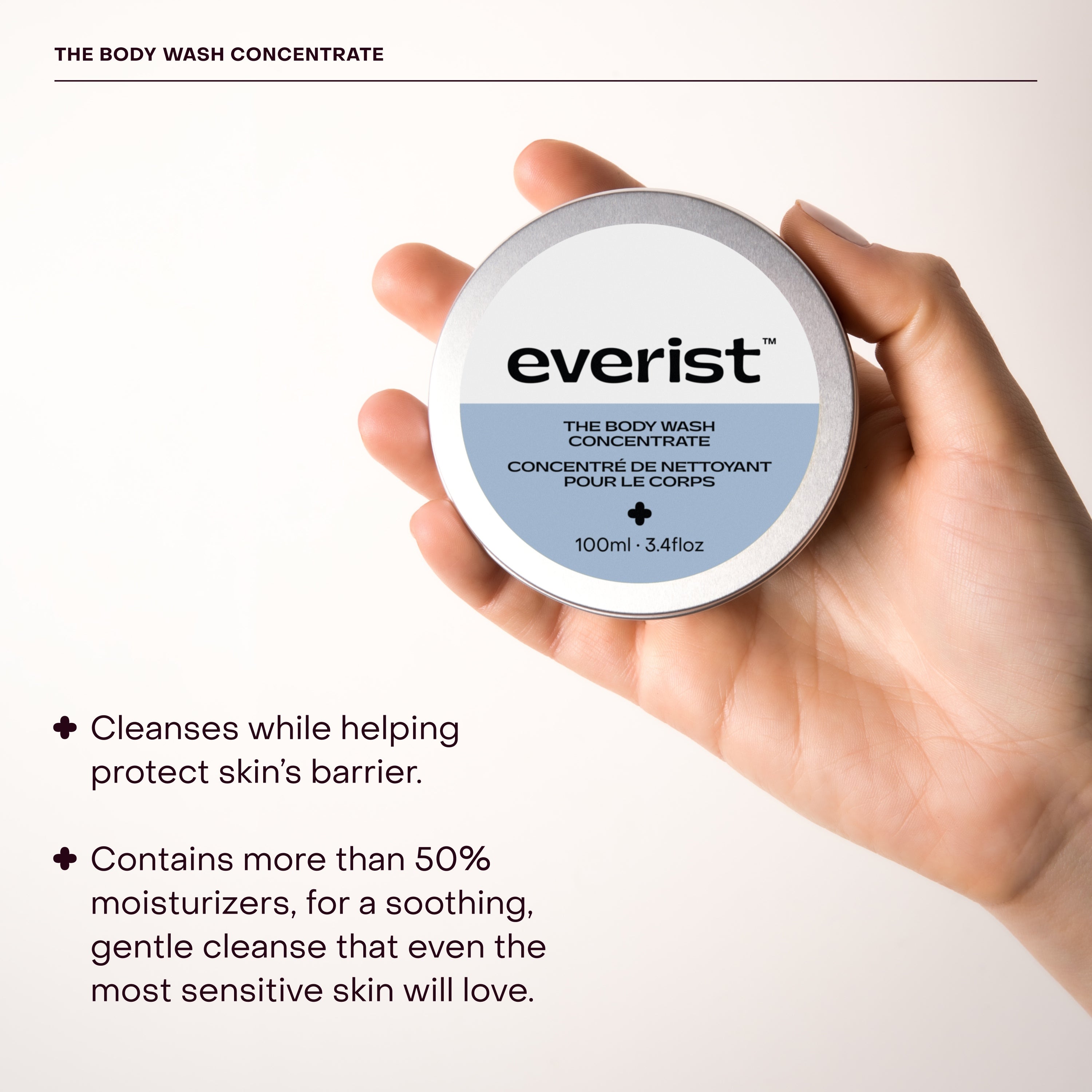 The Body Wash Concentrate Tin