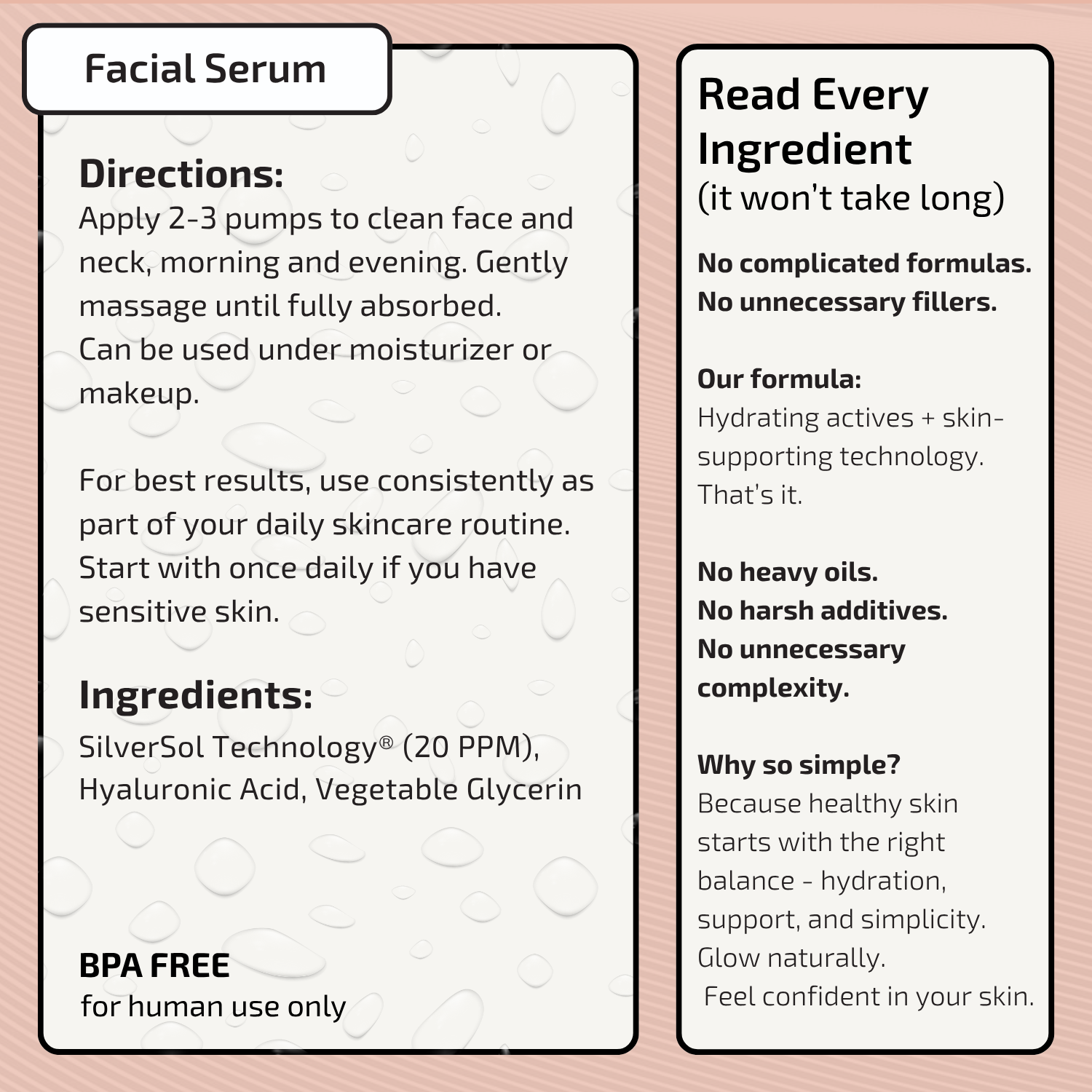 Age-Defying Hyaluronic Acid Facial Serum