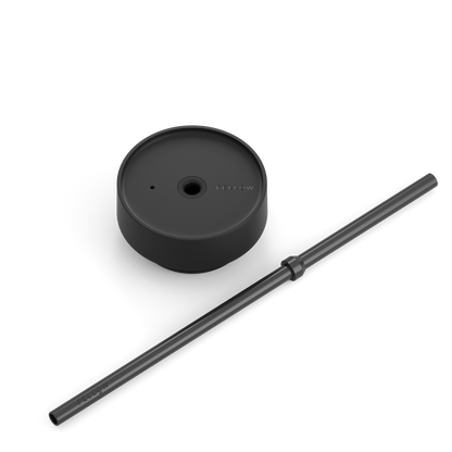 The Cold Lid + Straw