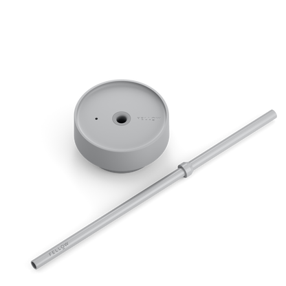 The Cold Lid + Straw