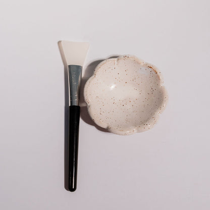Face Mask Bowl and Silicone Wand Applicator