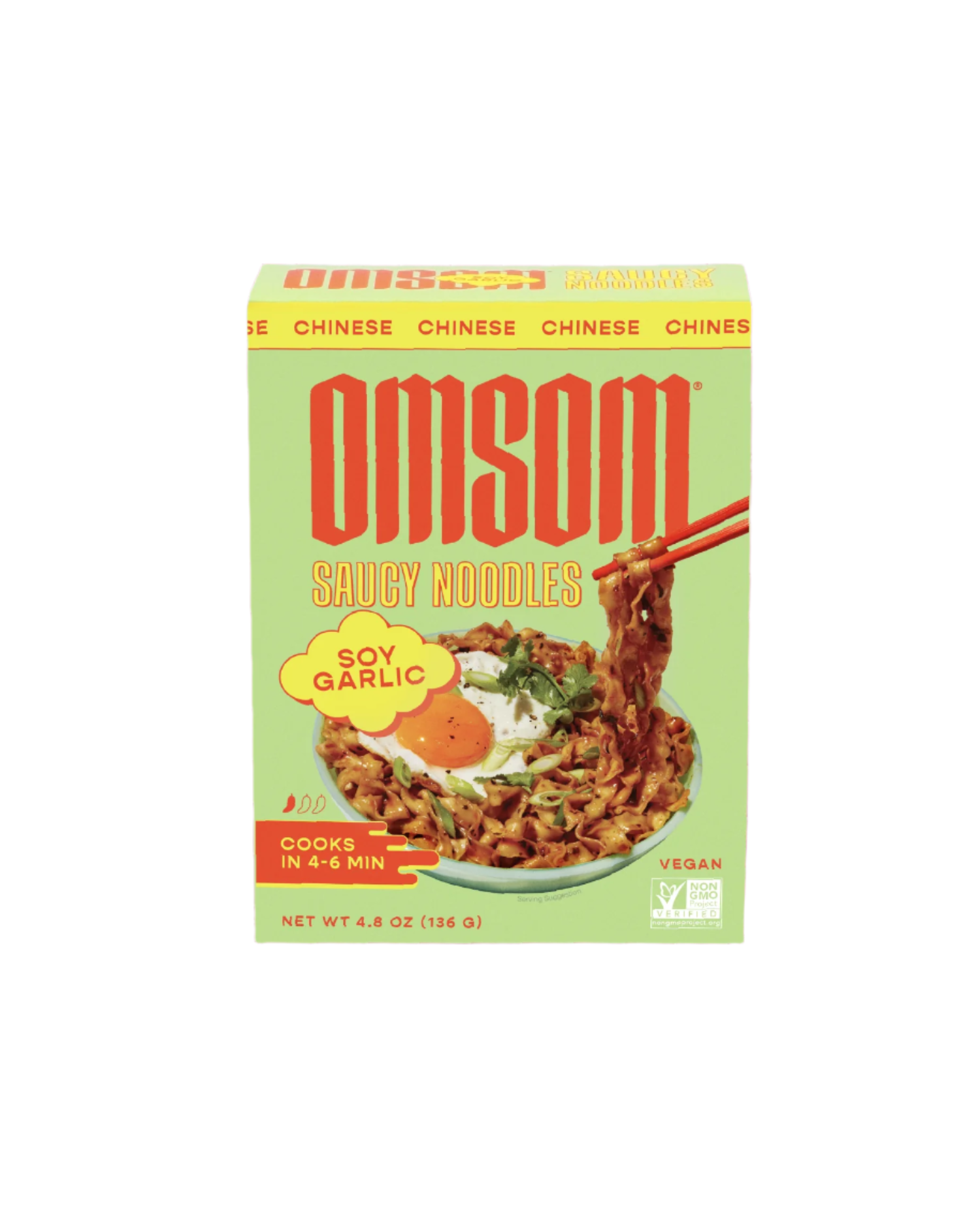 Omsom Soy Garlic Saucy Noodles