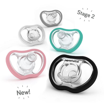 Active Flexy Pacifier (4m+) by Nanobébé US