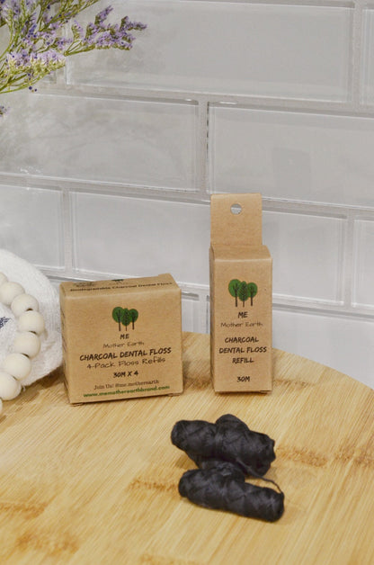 REFILL ONLY- Biodegradable Bamboo Charcoal Dental Floss