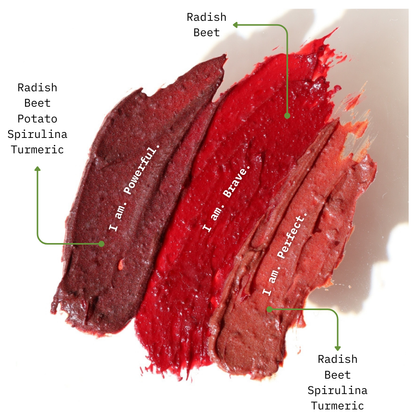 Vegan Cream Blush Palette for Cheeks & Lips