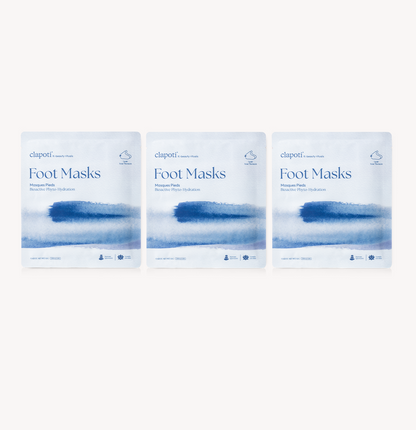 Foot Mask Hydration, 3-Pack
