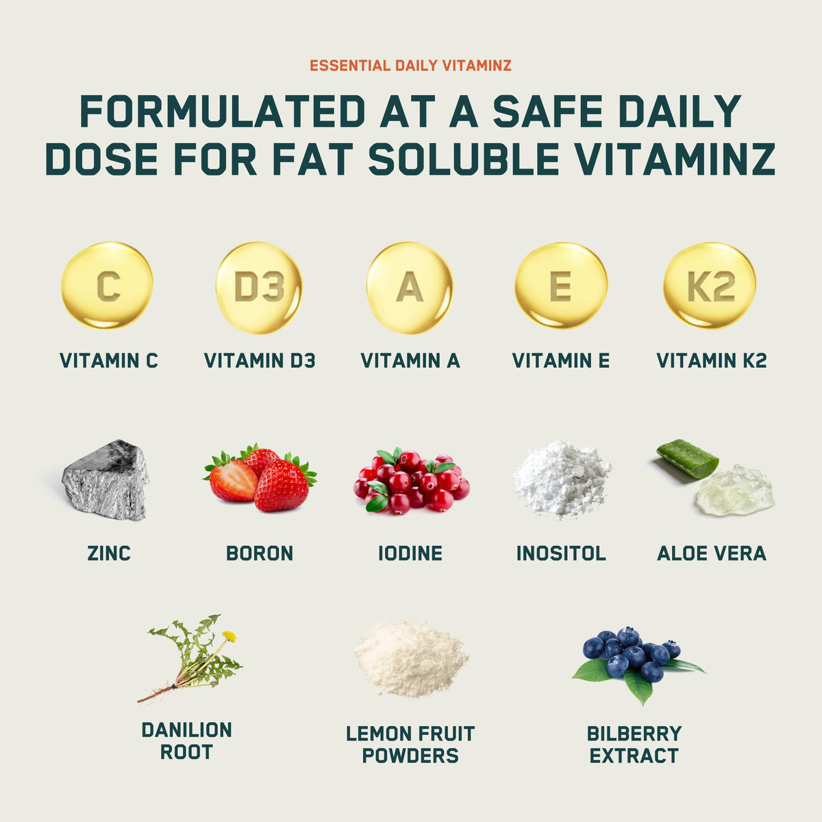 OPTIMIZE MINERALS AND VITAMINZ BUNDLE™️