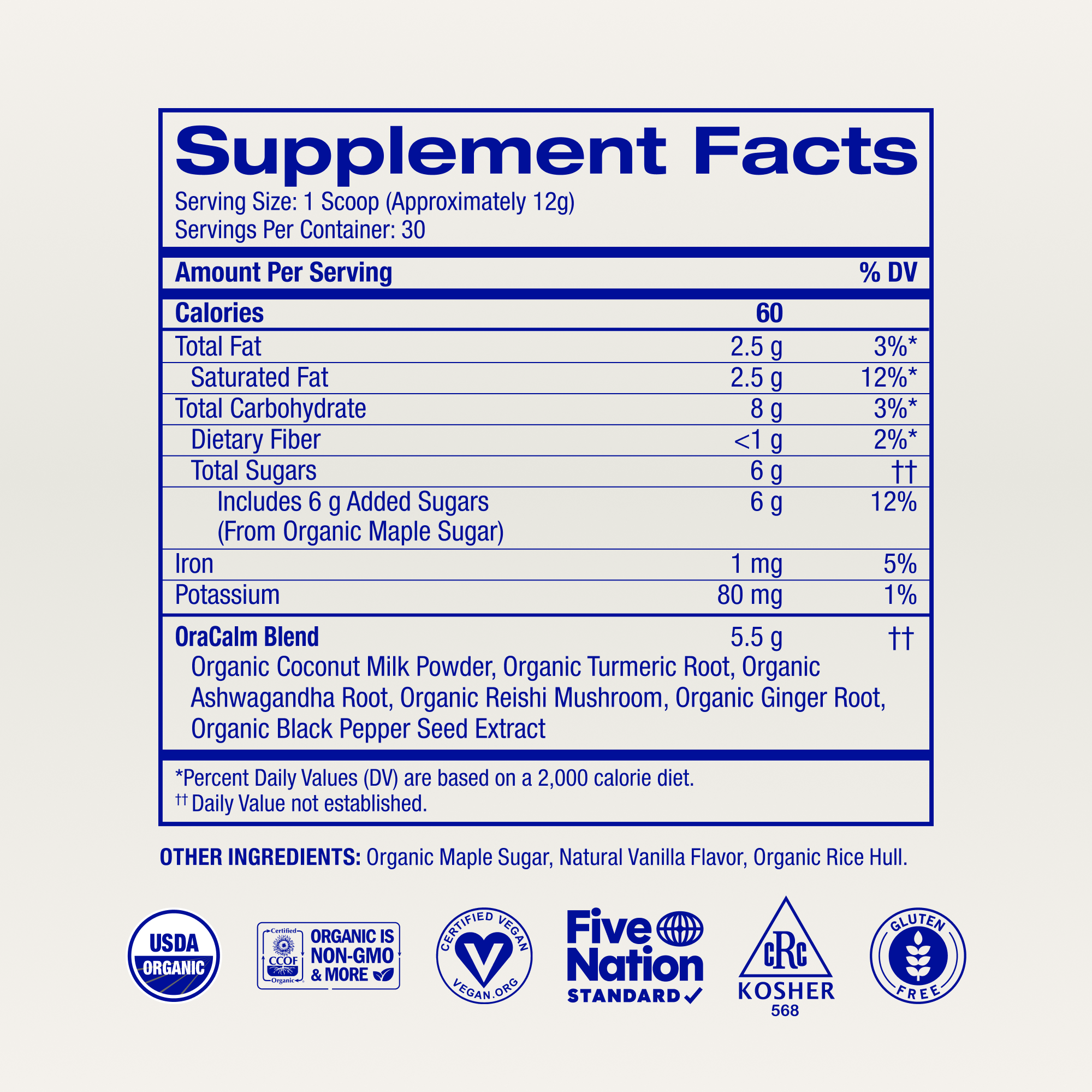 Organic Golden Milk Powder