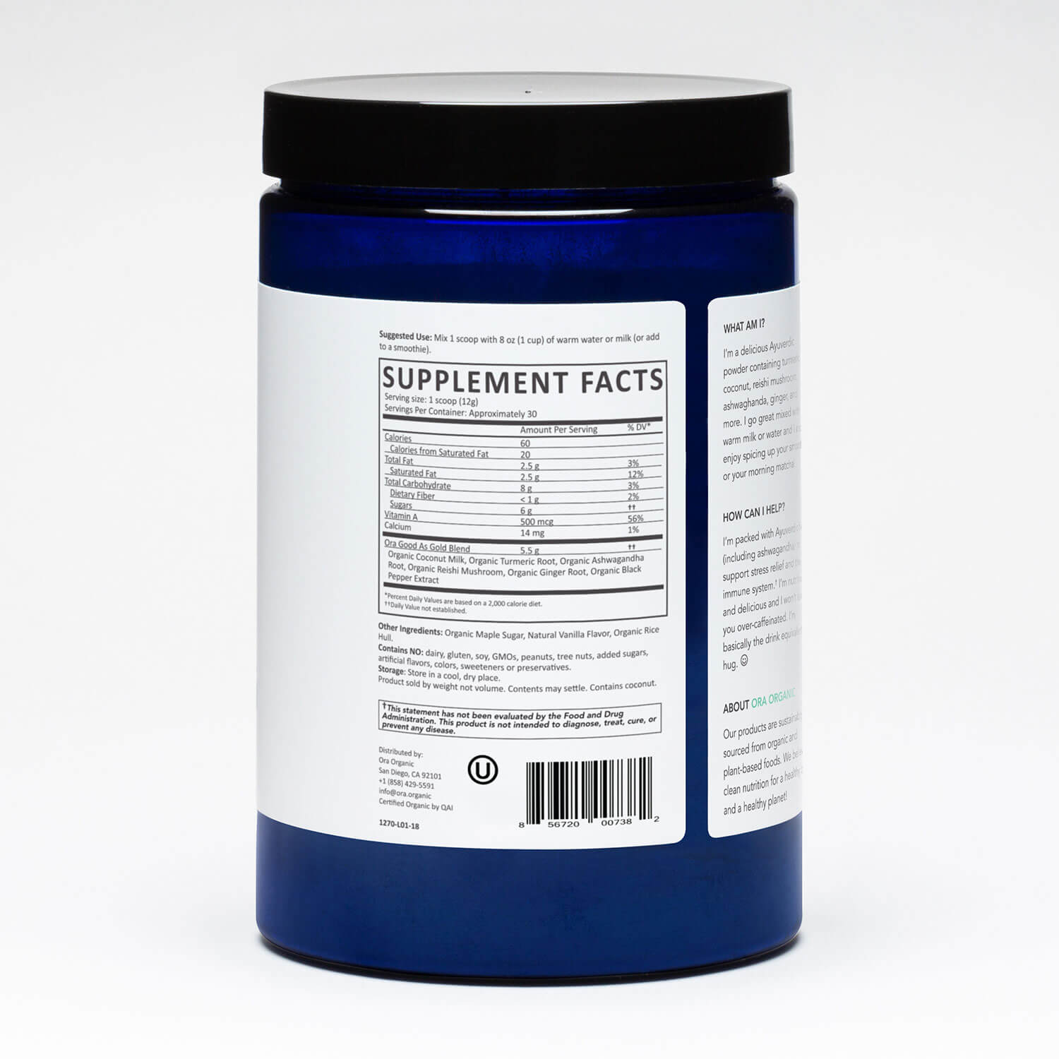 Organic Golden Milk Powder