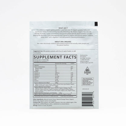 Organic Greens Powder