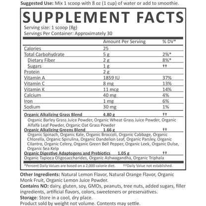 Organic Greens Powder