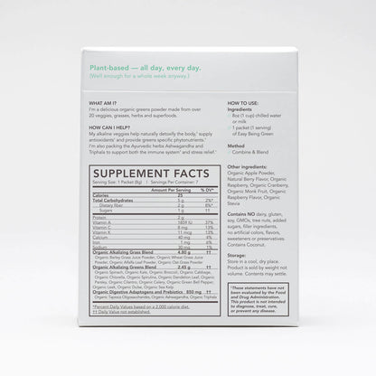 Organic Greens Powder