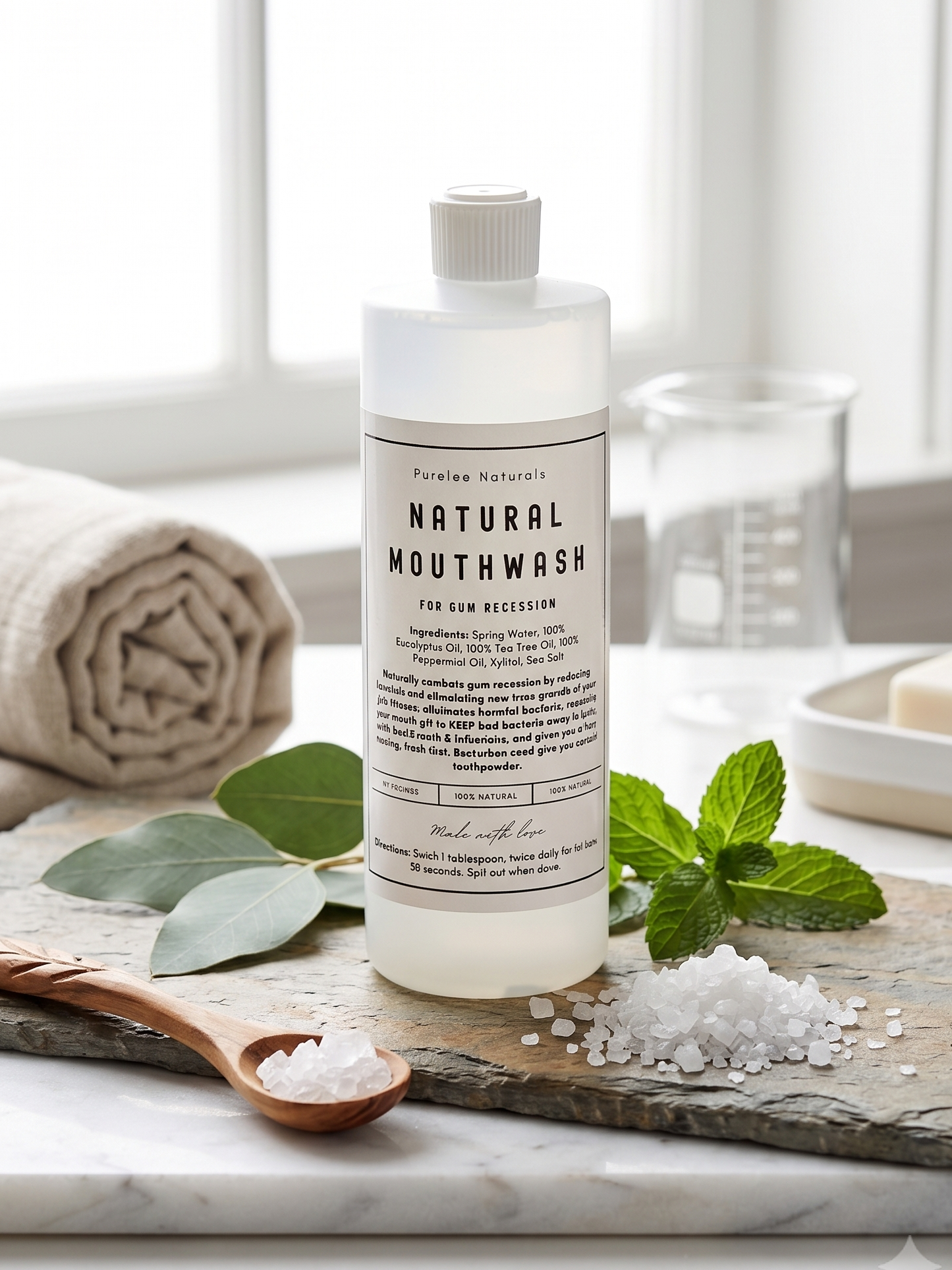 Natural Herbal Mouthwash: Ayurvedic Oral Care