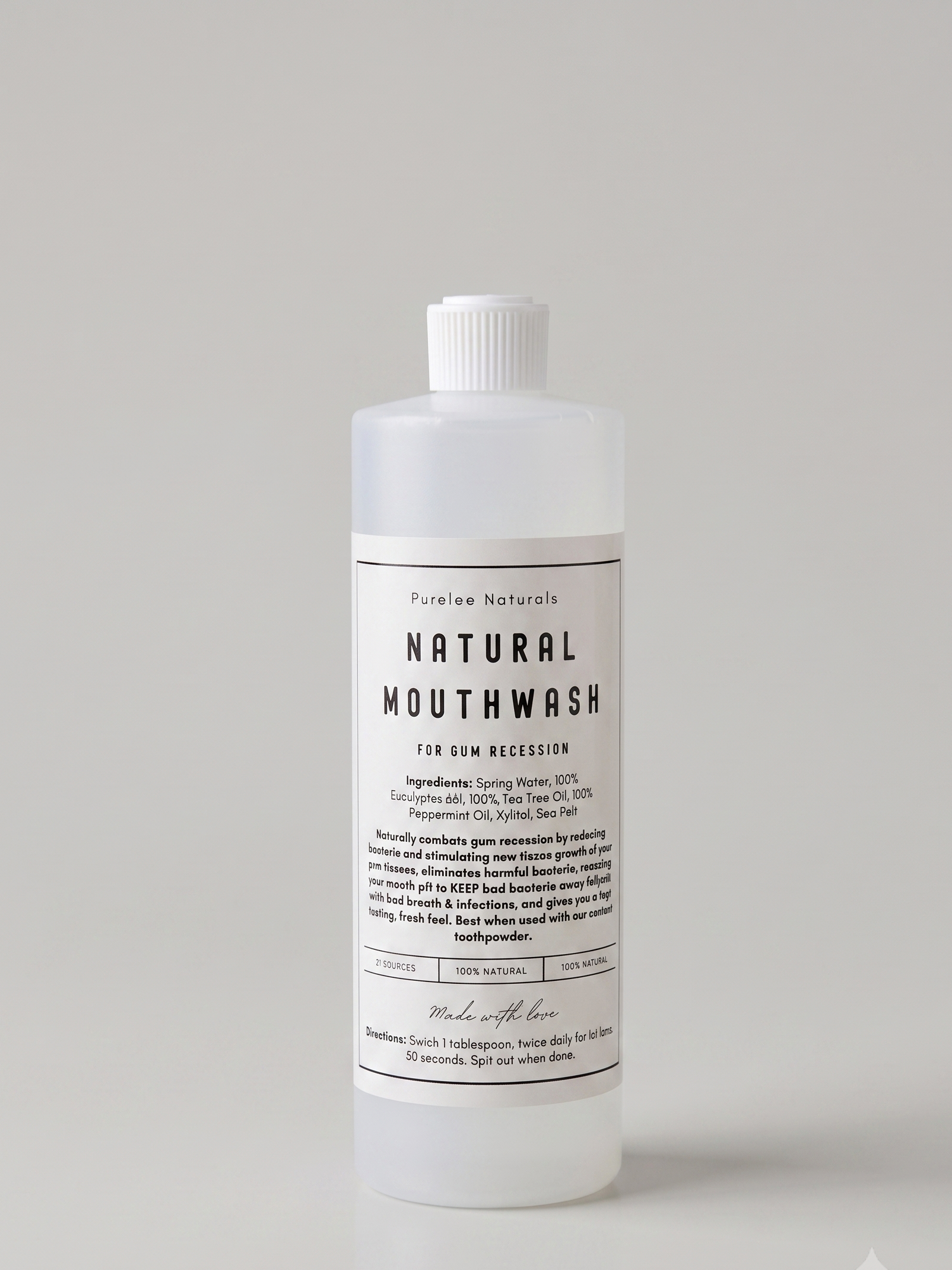 Natural Herbal Mouthwash: Ayurvedic Oral Care
