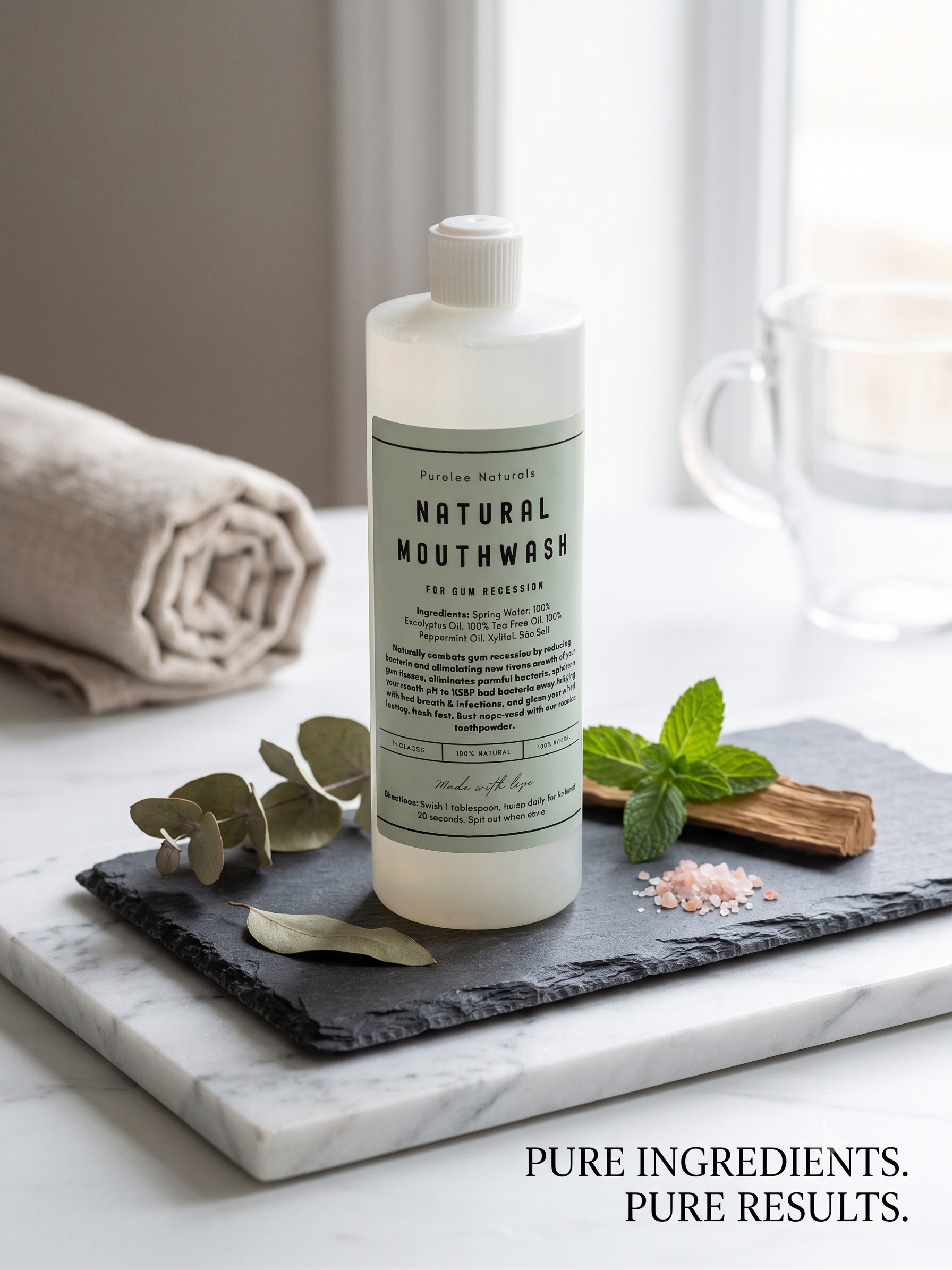 Natural Herbal Mouthwash: Ayurvedic Oral Care