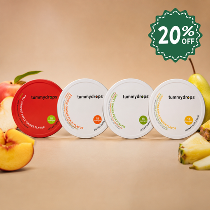 Classic Fruit Goodness Ginger Bundle (Peach, Pear, Apple, Pineapple)- Bundle & Save 20%