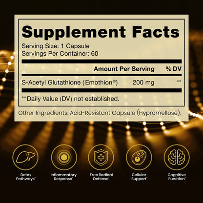 Glutathione GOLD™ 200mg