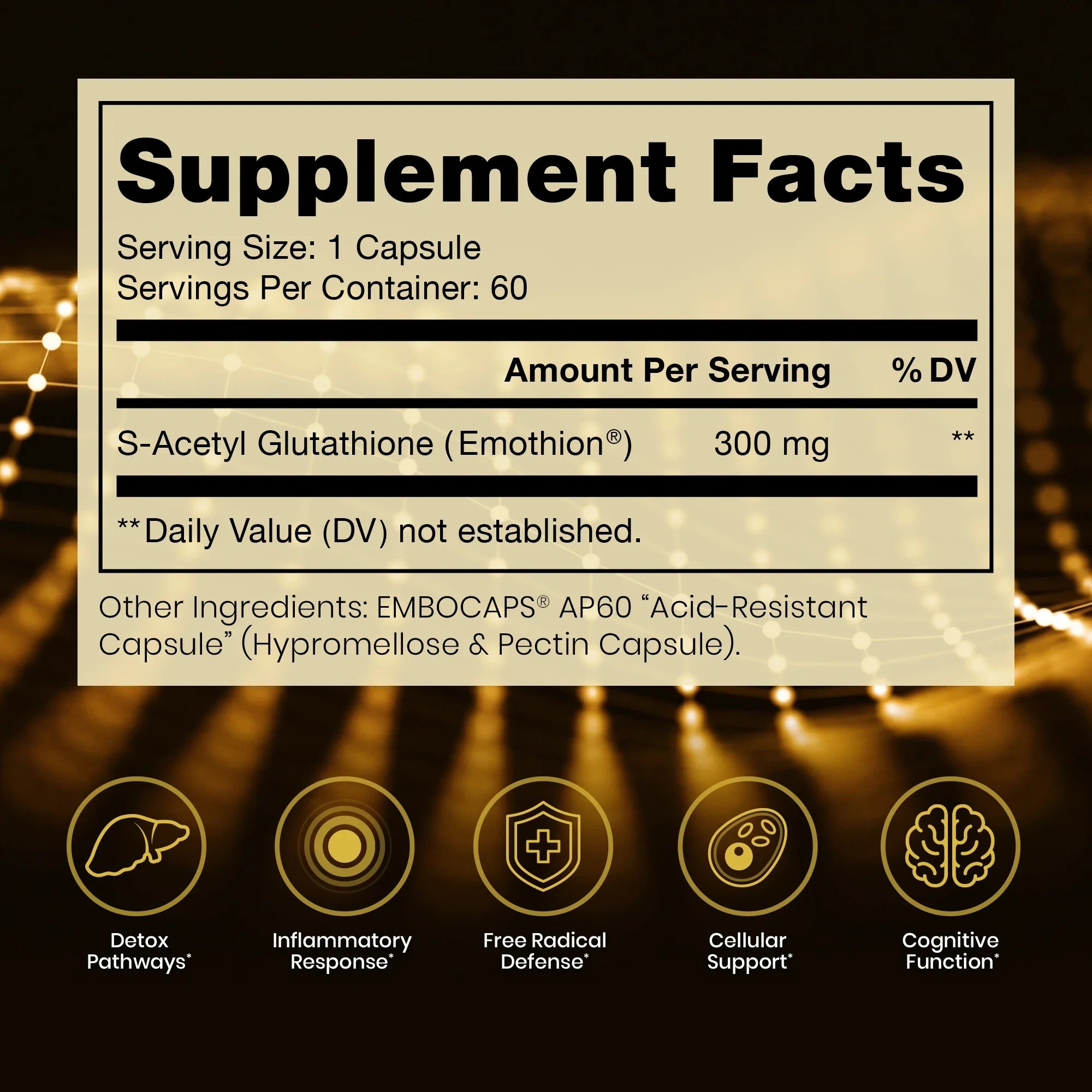 Glutathione GOLD™ 300mg