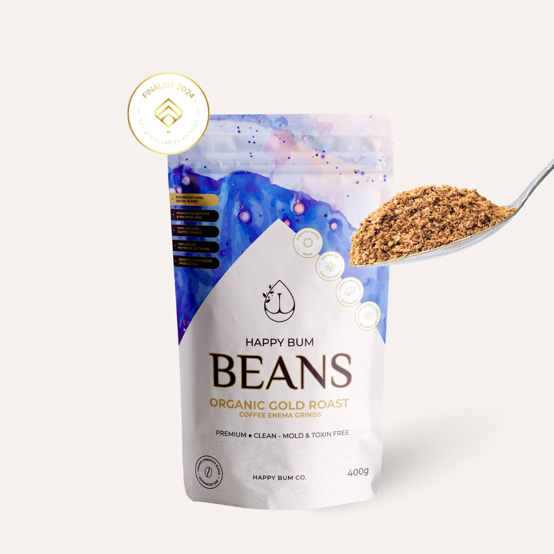 Happy Bum Beans - Organic Golden Roast Enema Coffee x 3 Pack