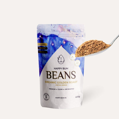 Happy Bum Beans - Organic Golden Roast Enema Coffee x 3 Pack