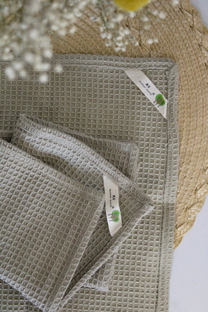 Cotton Waffle Hand Towel 2pk