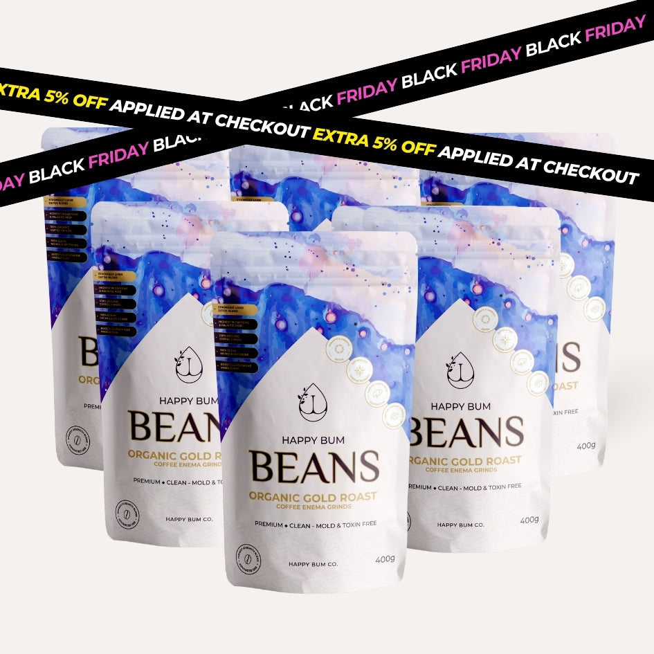 Happy Bum Beans - Organic Golden Roast Enema Coffee